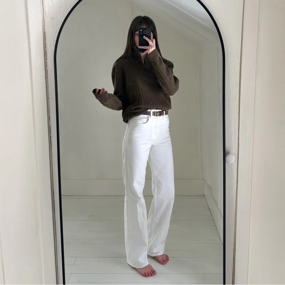 Hugo Boss Wool Collared Quarter Zip Sweater Size Mens L - Picture 4 of 10